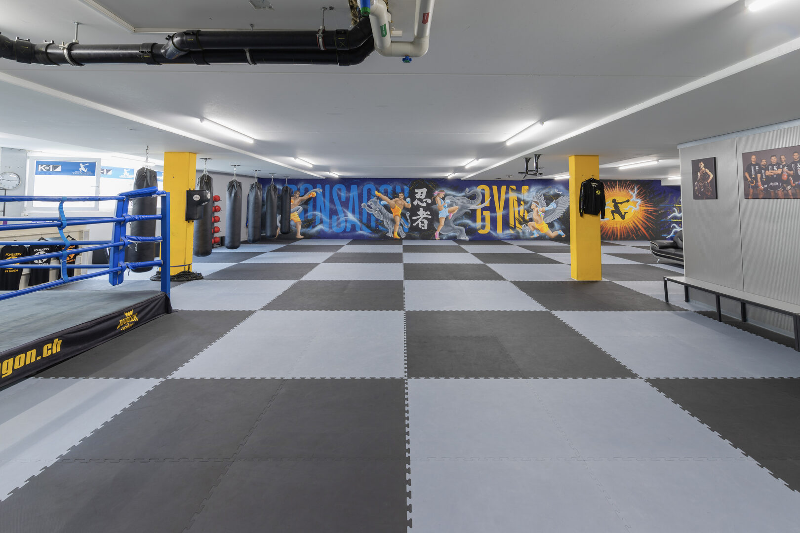 Trainingshalle Ponsagon Baden